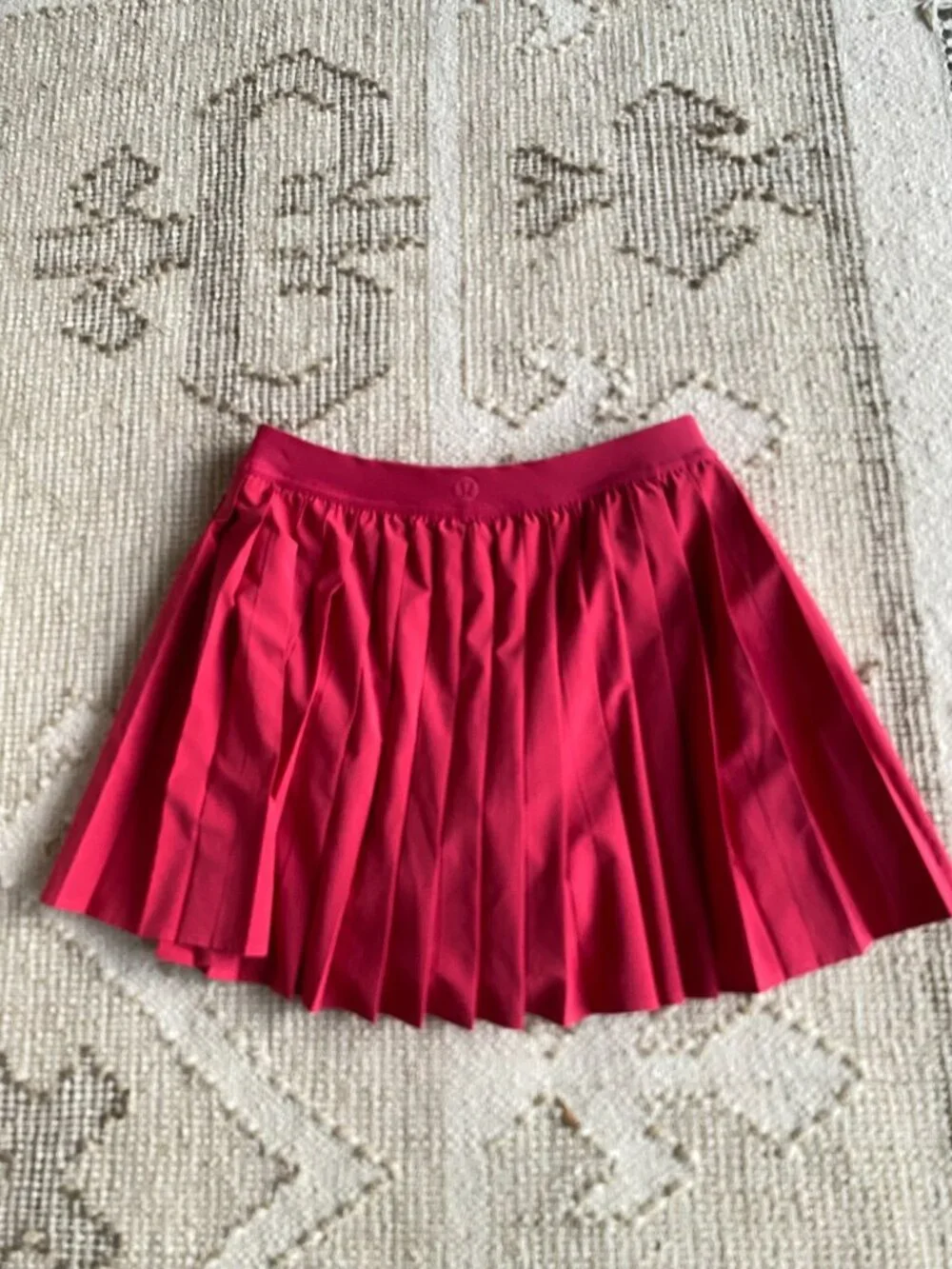 Varsity High-Rise Pleated Tennis Skirt - Picture 3 of 5